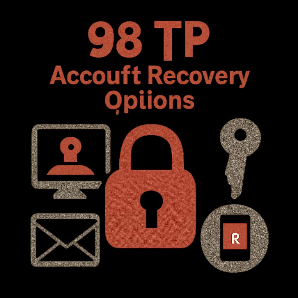 An educational diagram illustrating the recovery options for 98 TP.