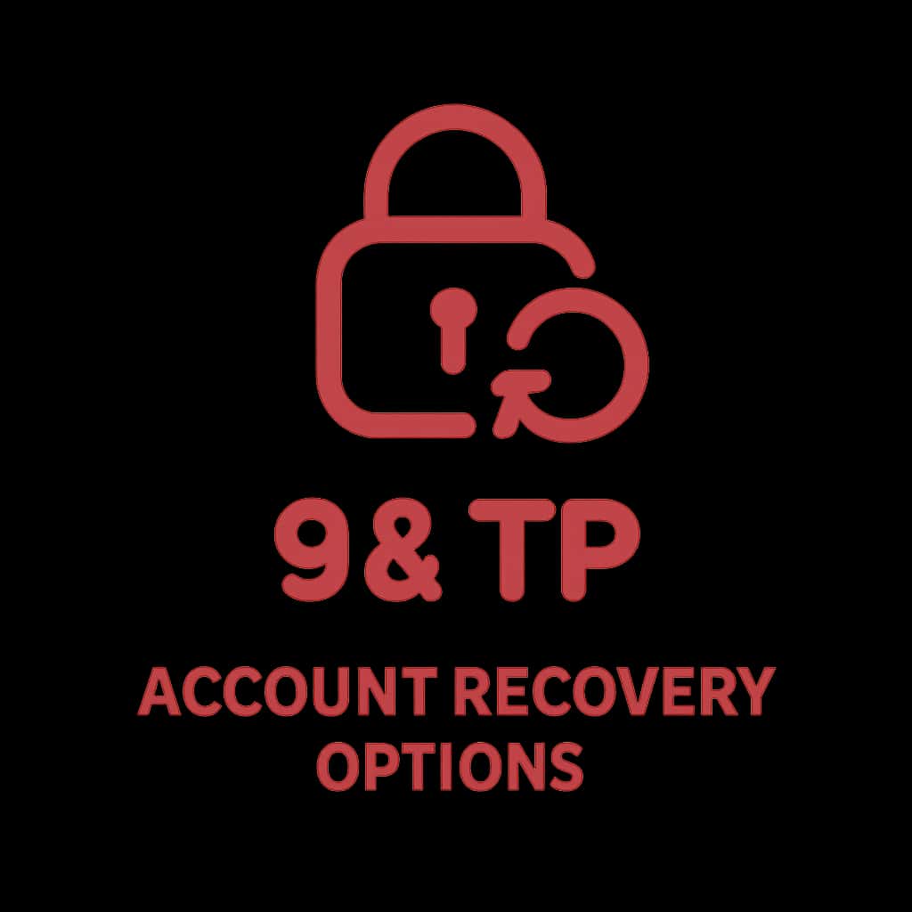 An icon representing 98 TP Account Recovery Options, showcasing the text '98 TP'.