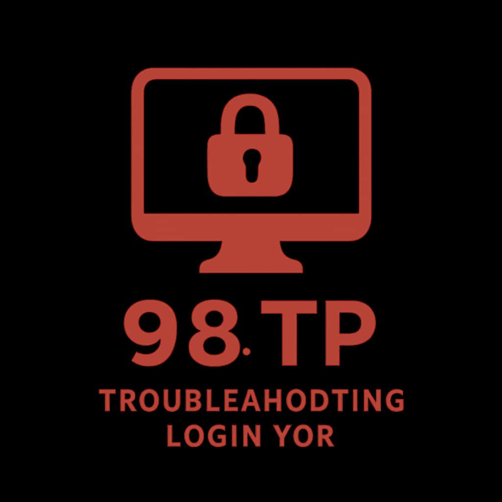 An icon representing troubleshooting for 98 TP login.