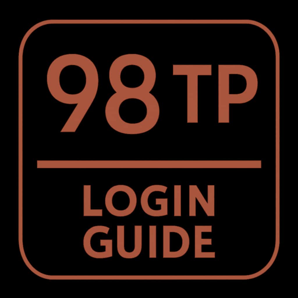A badge representing the 98 TP Login Guide.