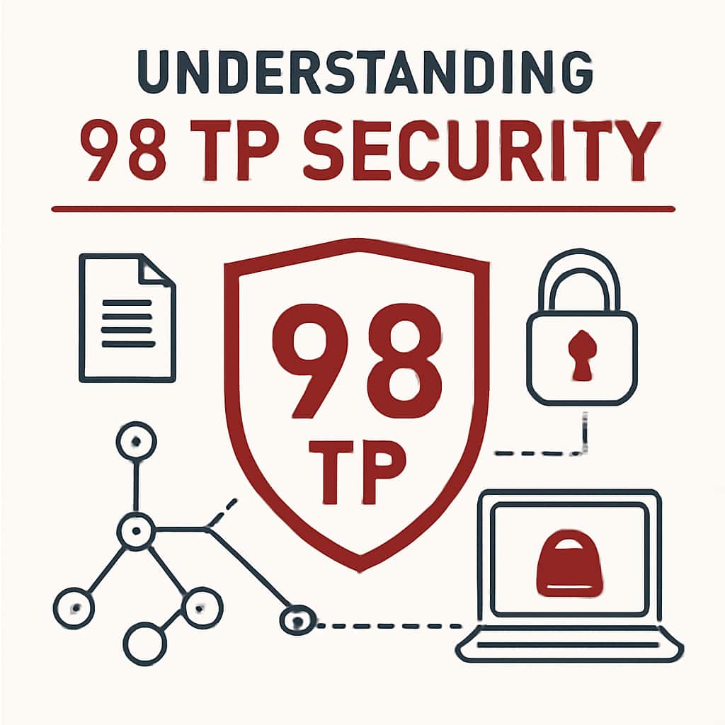 An educational diagram on 98 TP Security.