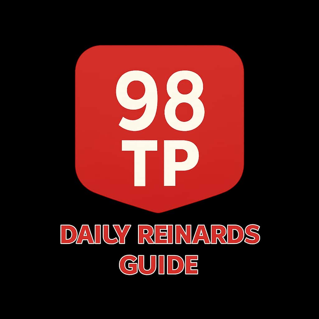 An icon representing the 98 TP Daily Rewards Guide.